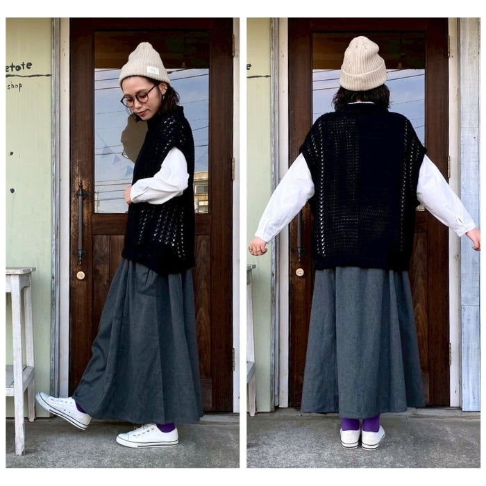 1938　タック入りフレアスカート