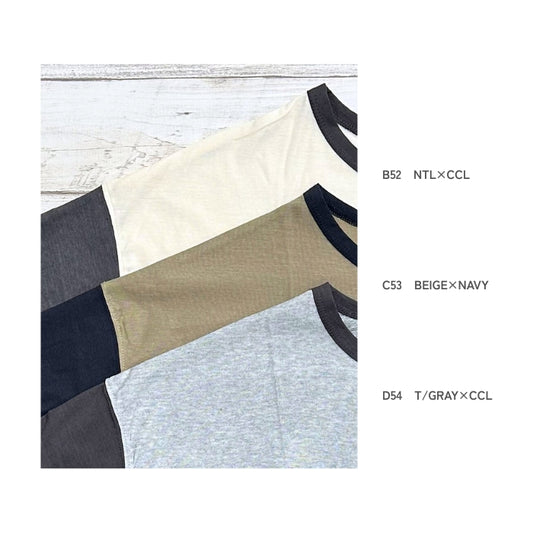 81014926　シアースラブ天竺長袖裾ラウンドT