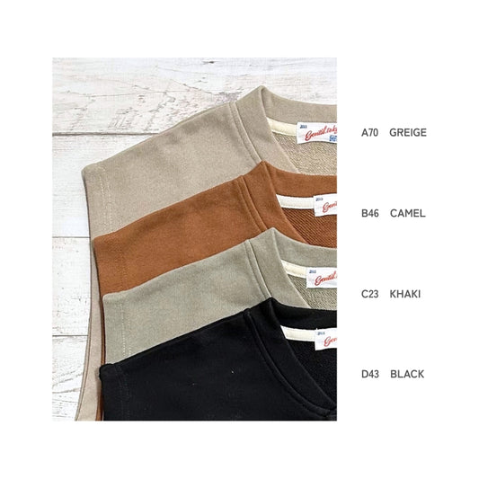 81014966　綿100％裏毛ベスト