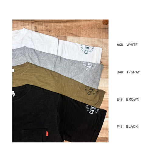 81215105　左袖プリントT