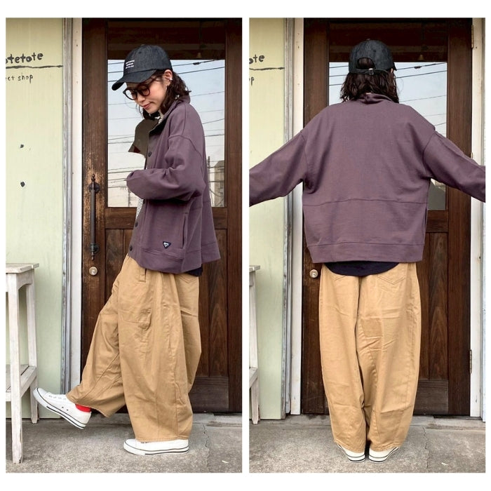 80514707　オフハイネックカーディガン