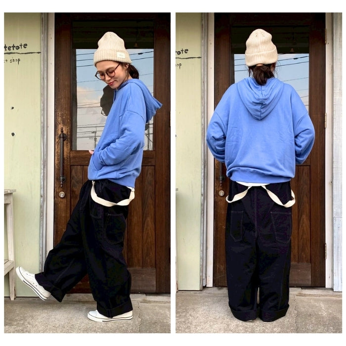 0781　裏毛フーディプルオーバー