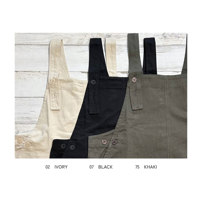 9127　コットンコイルサロペット