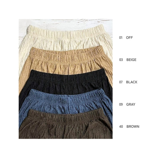 9461　リラックスプリーツパンツ