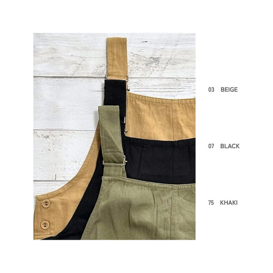 9576　コットンツイルサロペット