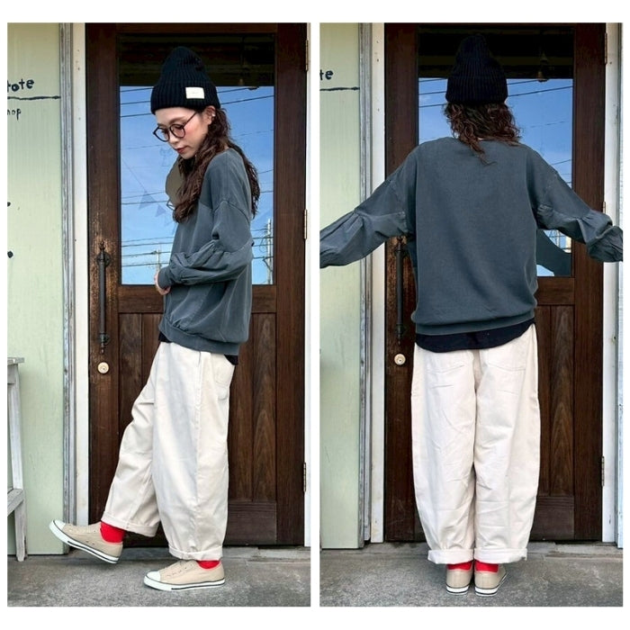 6218　デニム・ツイルコクーンパンツ